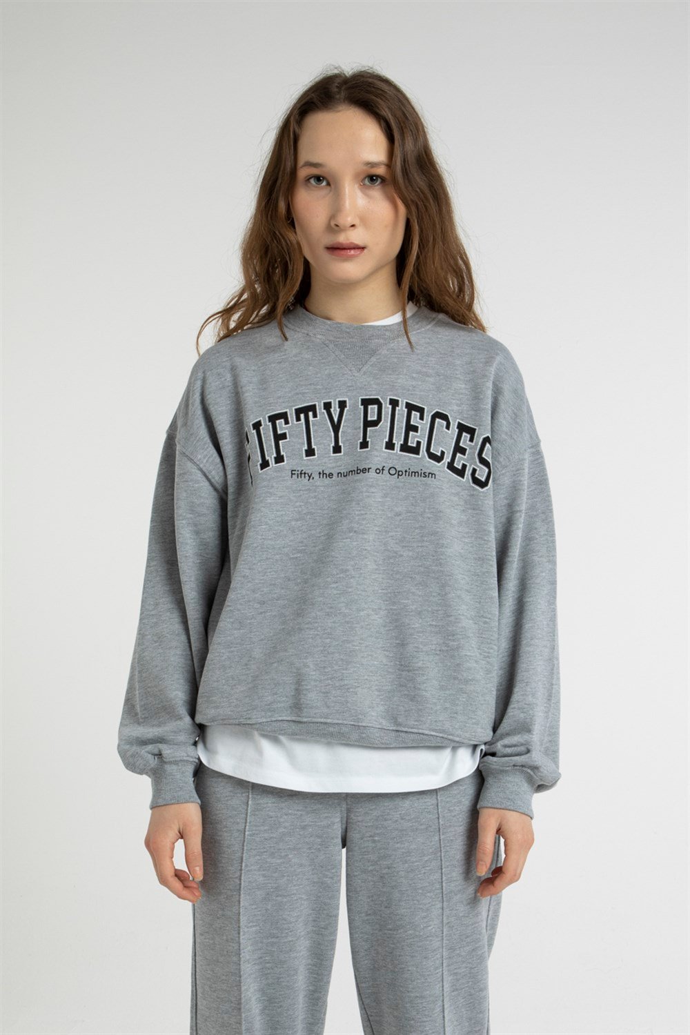 Women s Oversize College Sweatshirt