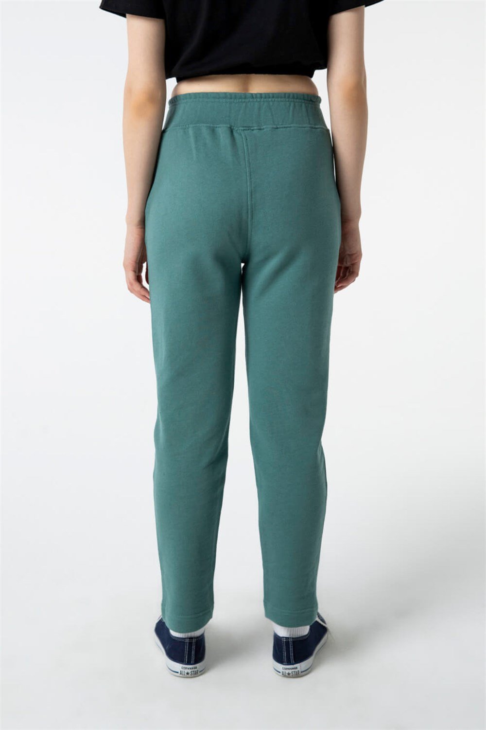 Dark green joggers womens top