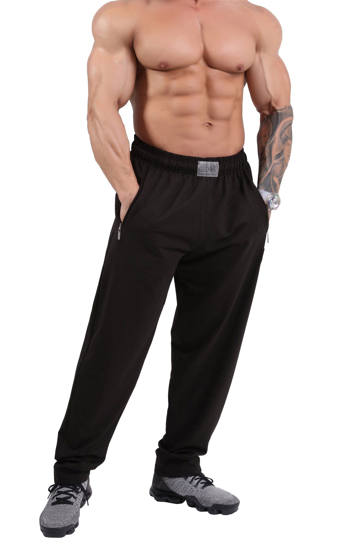 Men's Baggy Bodybuilding Workout Muscle Pants
