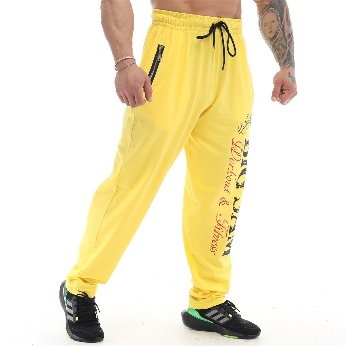 Men's Loose Fit Sweatpants with Zippered Pockets | bigsam.com