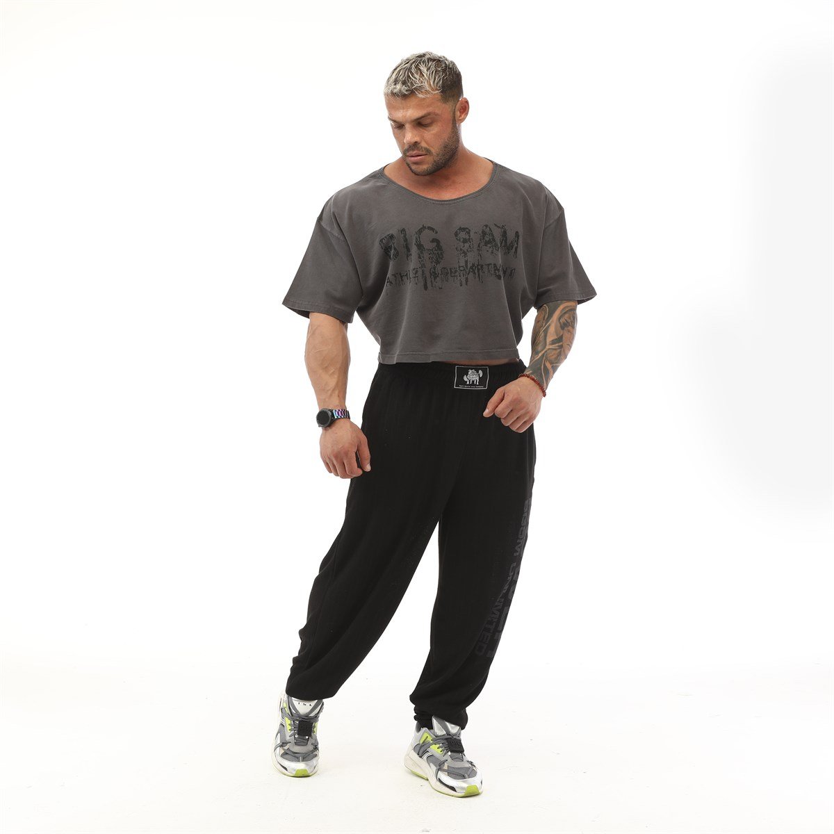 Oversize Rag Top Gym T-shirt | bigsam.com