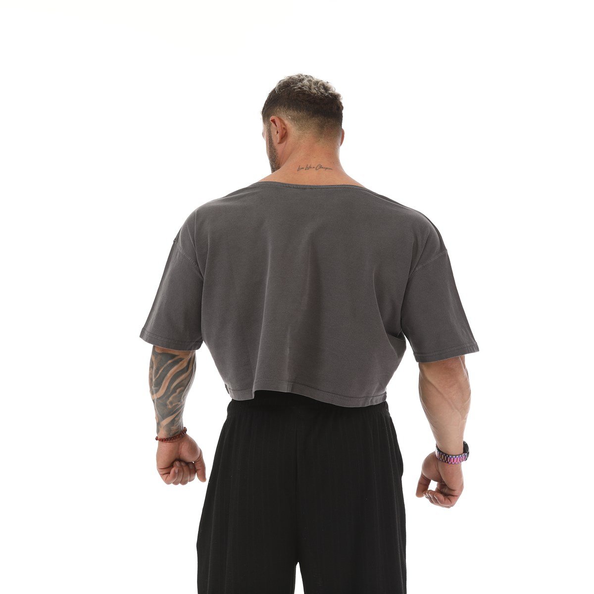 Oversize Rag Top Gym T-shirt | bigsam.com