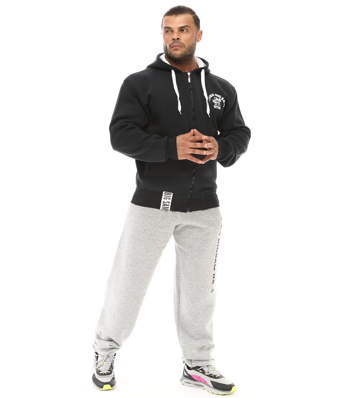 Men #39 s Winter Hooded Grey Jackets Big Sam 3554 bigsam com