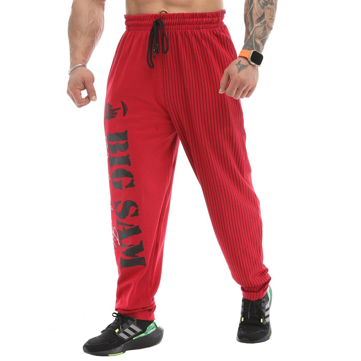 New Tattoo design baggy workout gym pants!  Body Beautiful Nutrition 