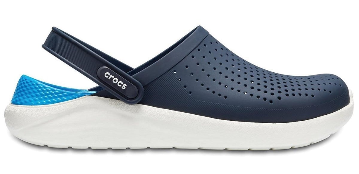 Crocs literide navy blue clogs sandals on sale