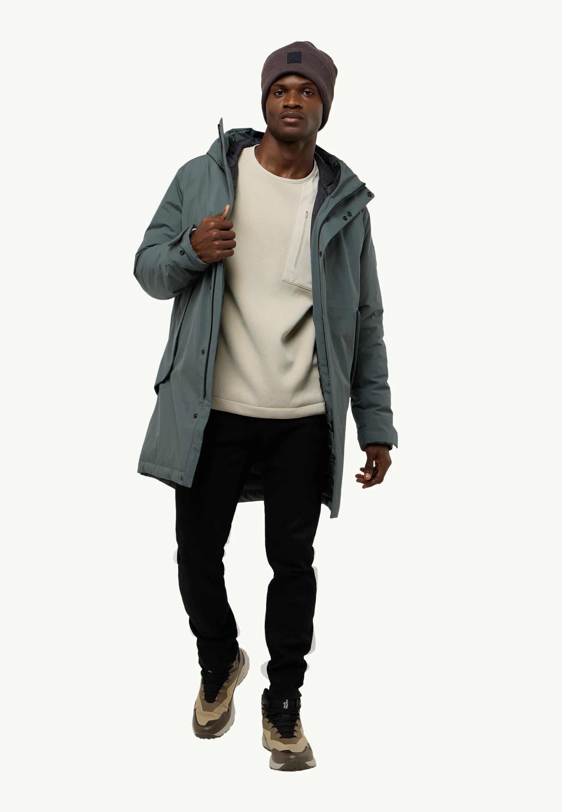 Jack Wolfskin Brandenburger Coat M Erkek Mont-Ceket A60201 | Gözde
