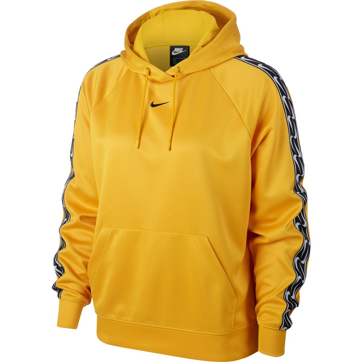 Nike W Nsw Hoodie Po Logo Tape Kad n Sweat BV3449 743