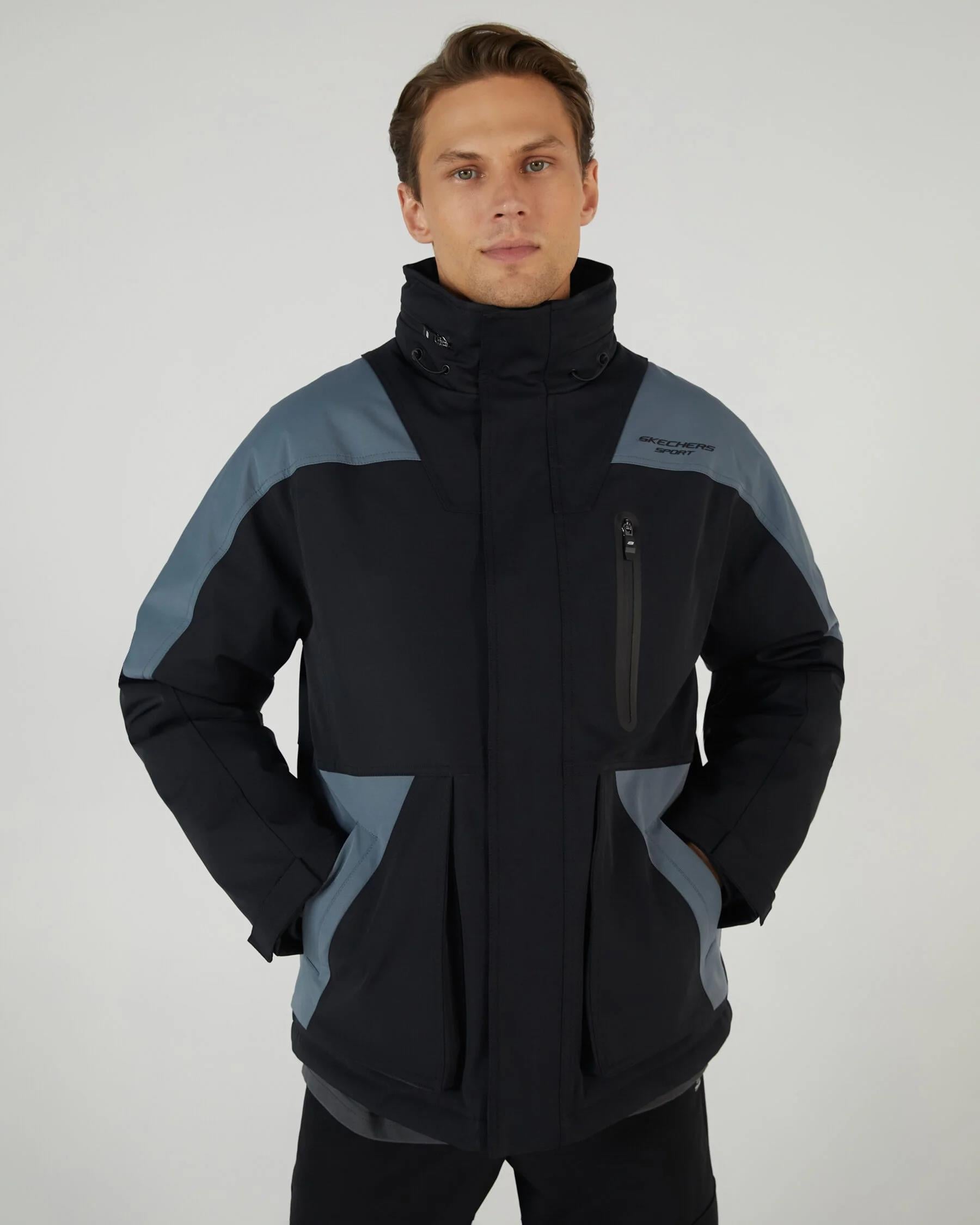 Skechers M Outerwear Padded Jacket Erkek Ceket S242035 | Gözde Spor
