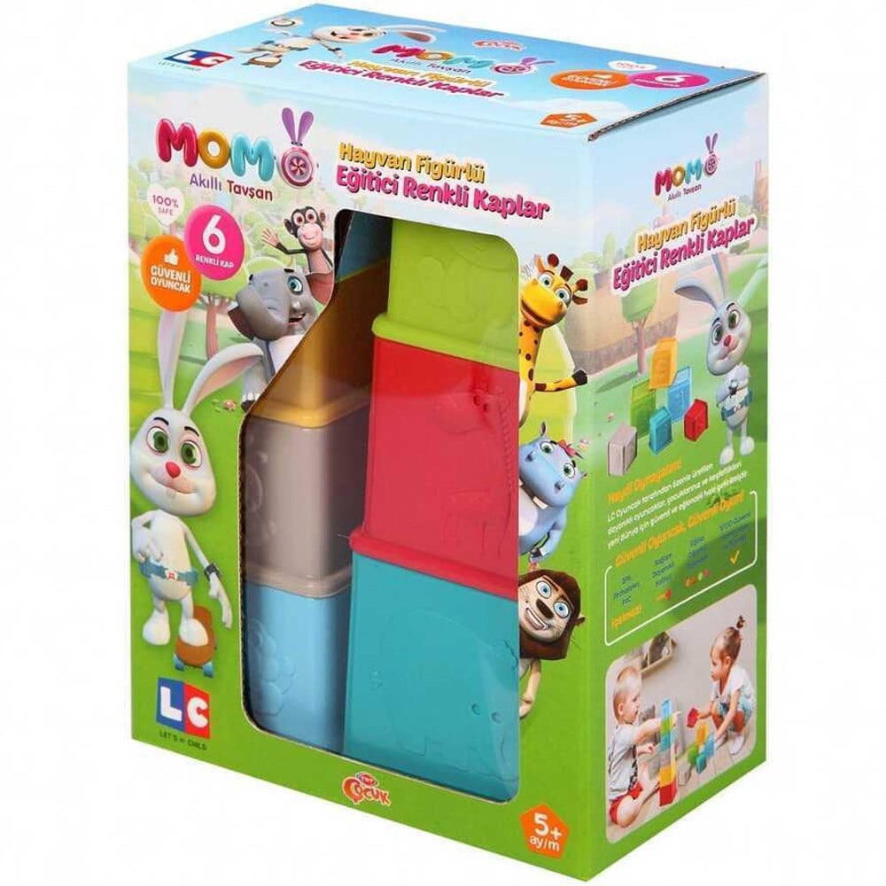 Enfal Oyuncak Akıllı Tavşan Momo Eğitici Renkli Kaplar ENF-T39002 Toptan  Oyuncak Fiyatı | Samatlı Online B2B