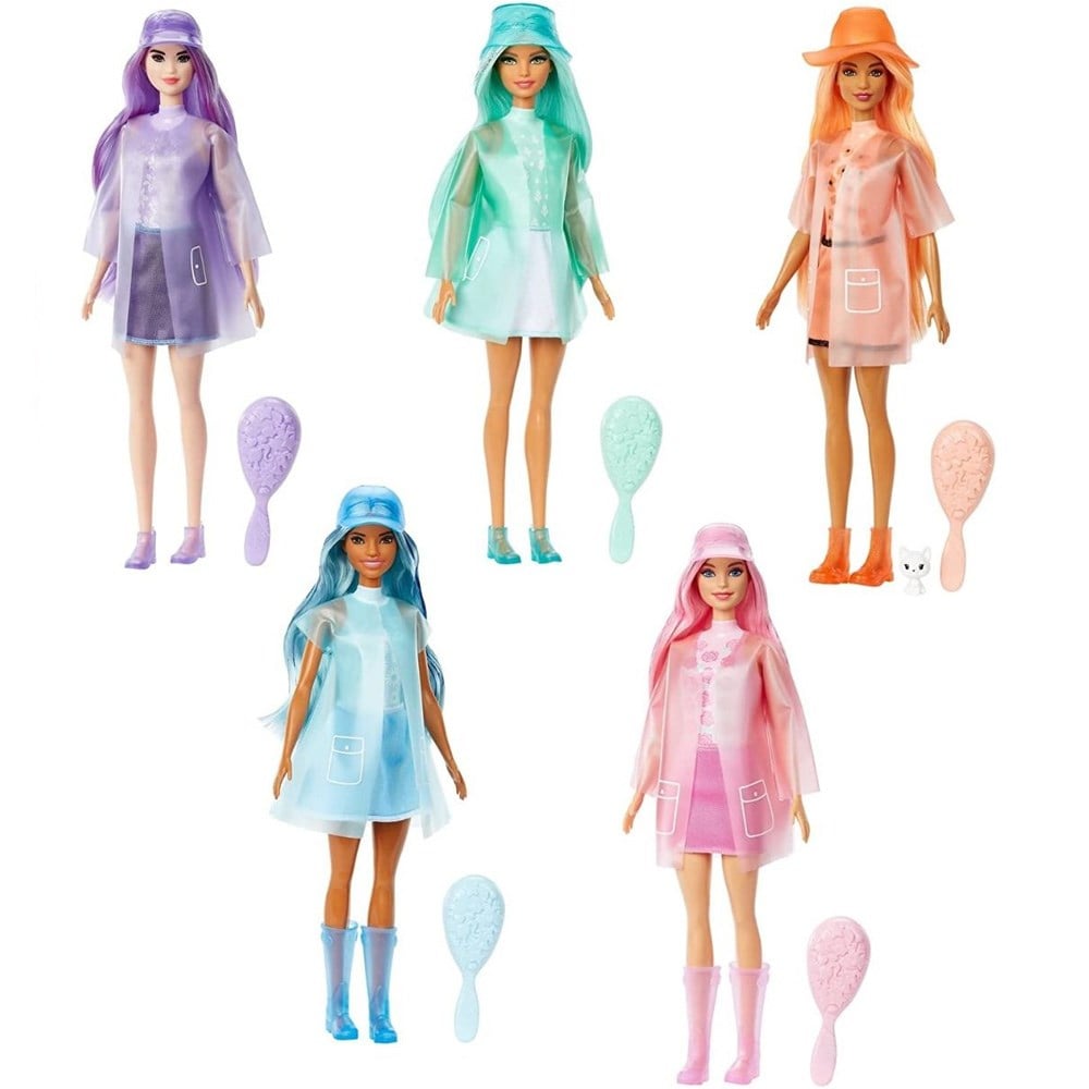 Barbie Color Reveal Renk Değiştiren Sürpriz Yağmura Hazır Bebekler HDN71  Toptan Oyuncak Fiyatı | Samatlı Online B2B