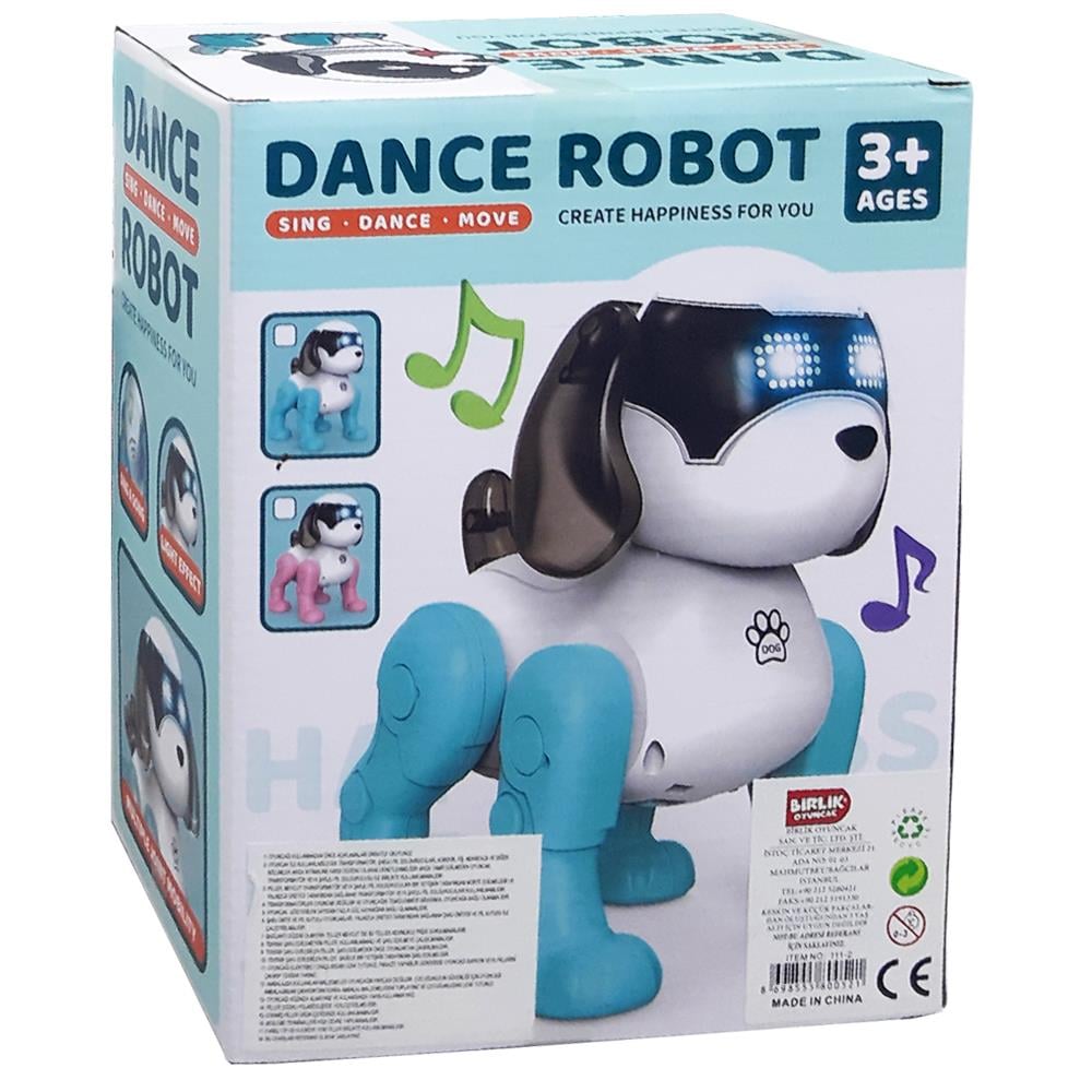Birlik Oyuncak Akıllı Dans Eden Robot Köpek 111-2 Toptan Oyuncak Fiyatı |  Samatlı Online B2B