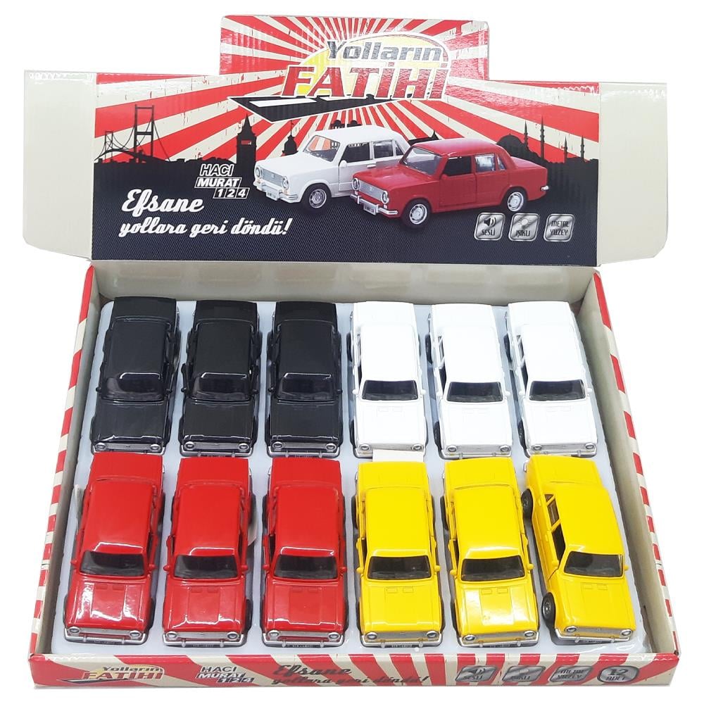 Birlik Oyuncak Metal Çekbırak Murat 124 Havalı Korna 003-BRL16