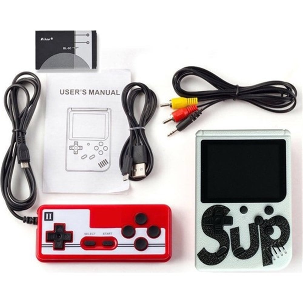 Can Oyuncak Sup Taşınabilir Video Oyun Konsolu 3" 400 Oyunlu Mini Atari  Gameboy 2 Oyunculu Siyah Toptan Oyuncak Fiyatı | Samatlı Online B2B