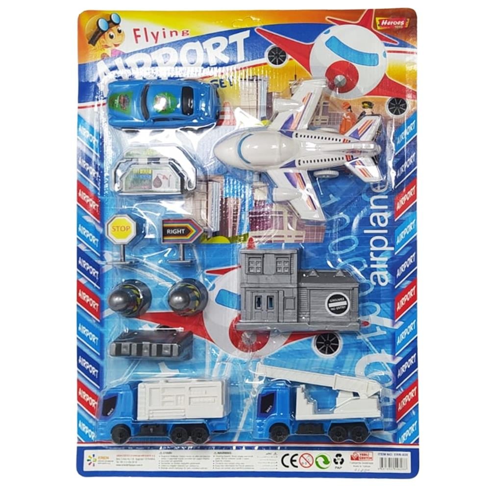 Eren Oyuncak Heroes Toys Havalimanı Seti ERN-828 Toptan Oyuncak Fiyatı |  Samatlı Online B2B