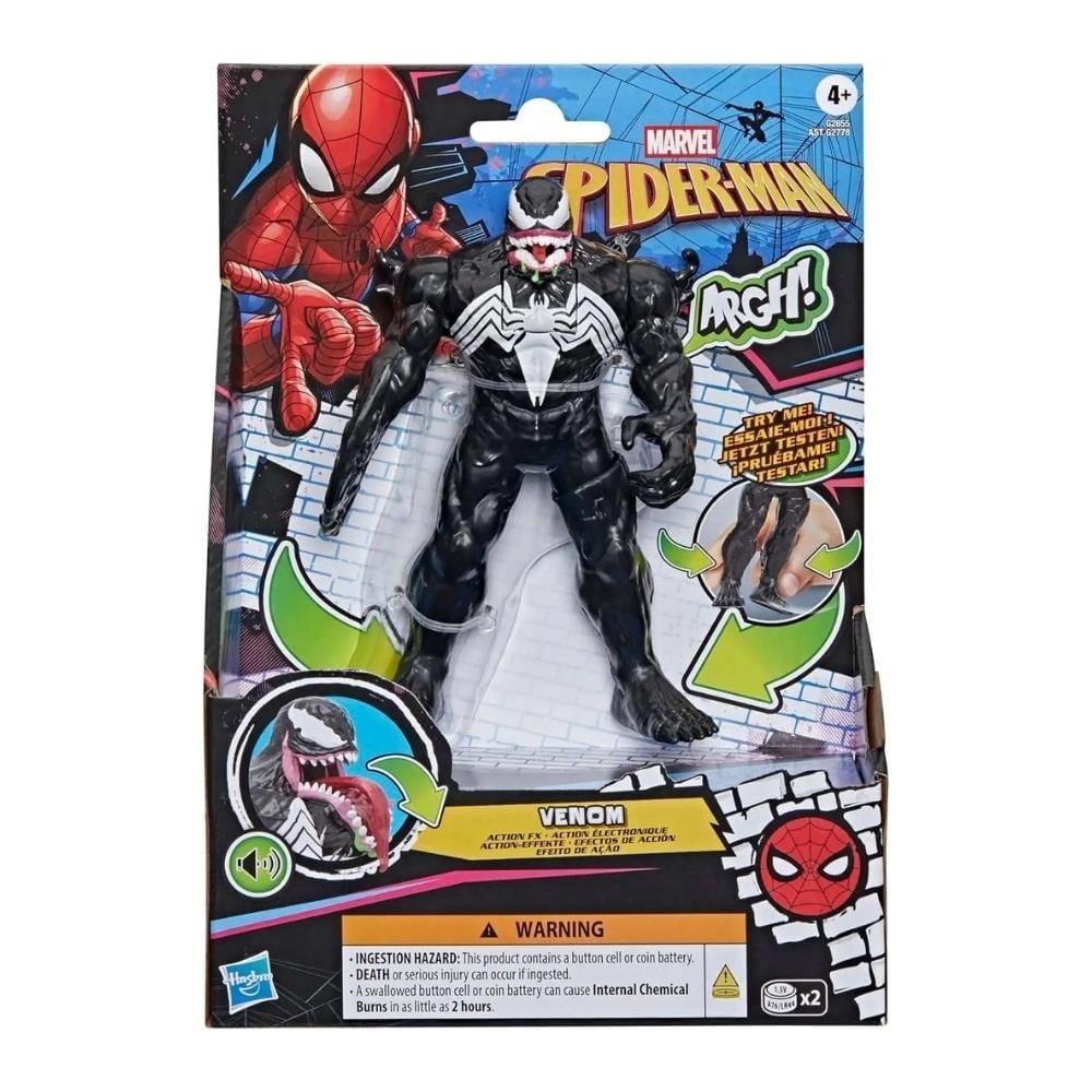 Marvel Spiderman Aksiyon Efektleri Venom Aksiyon Figürü G2855