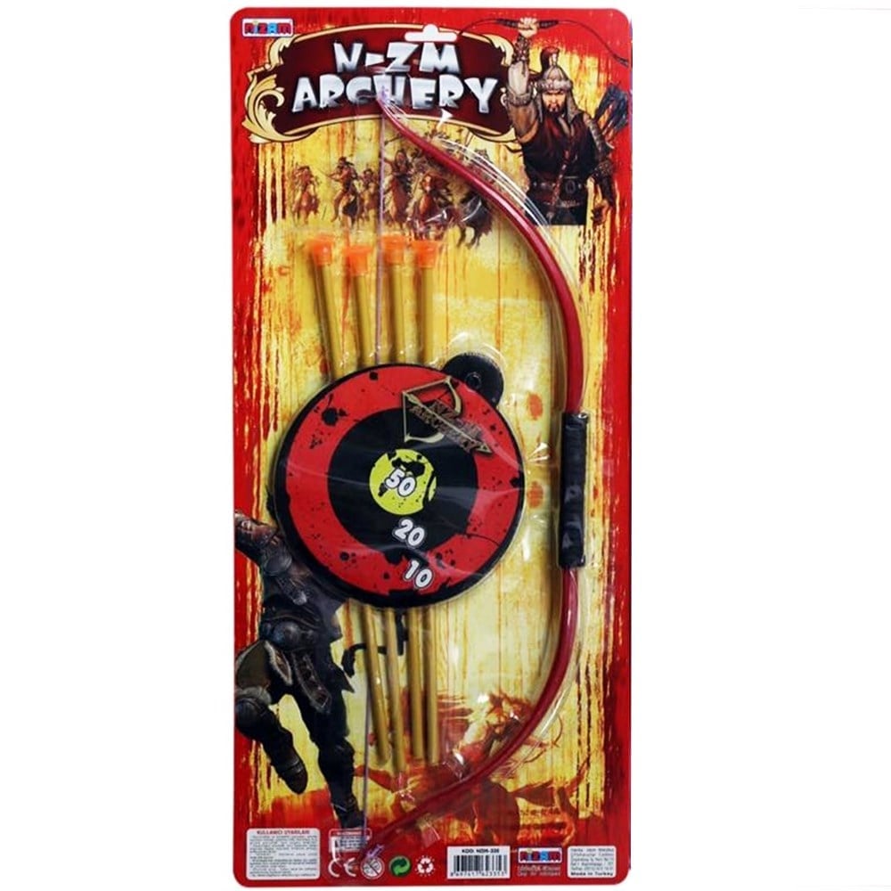 Nizam Oyuncak Küçük Ok Yay Oyuncak Seti 54 Cm Toptan Oyuncak