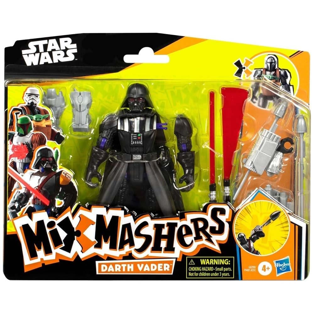 希少STAR WARS Darth Vader フィギュア4体セット Star Wars Mixmashers Deluxe Figür Darth Vader F9481-G0299 Toptan
