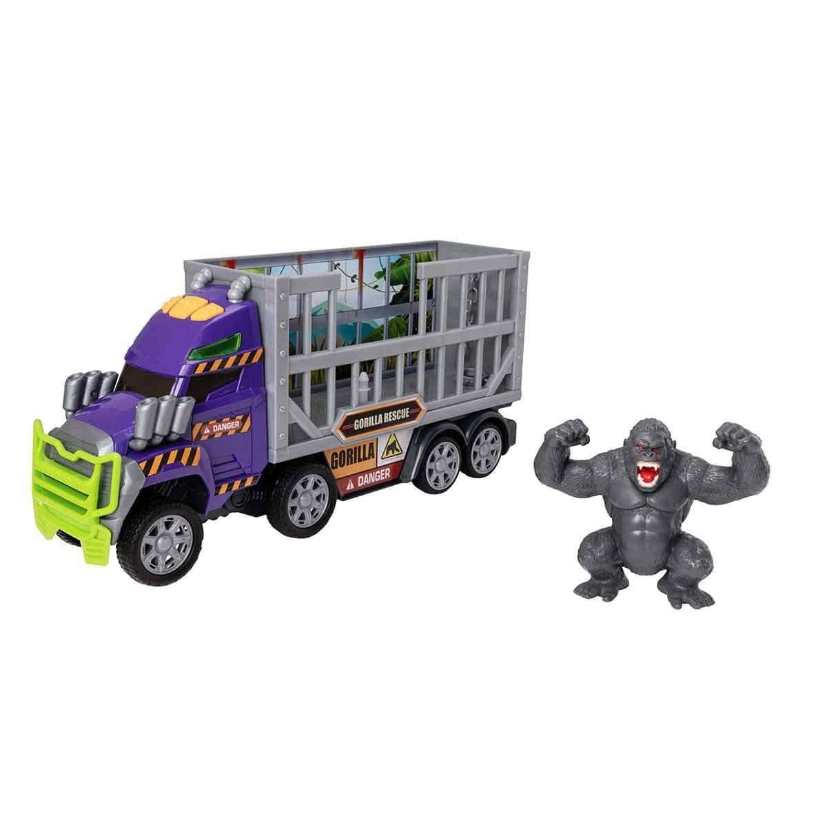 Sunman Oyuncak Teamsterz Monster Moverz Gorilla Rescue Sesli ve