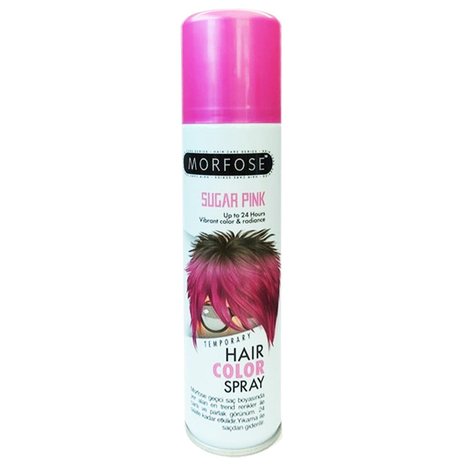 Morfose Saç Sprey Boyası Pink 150ml