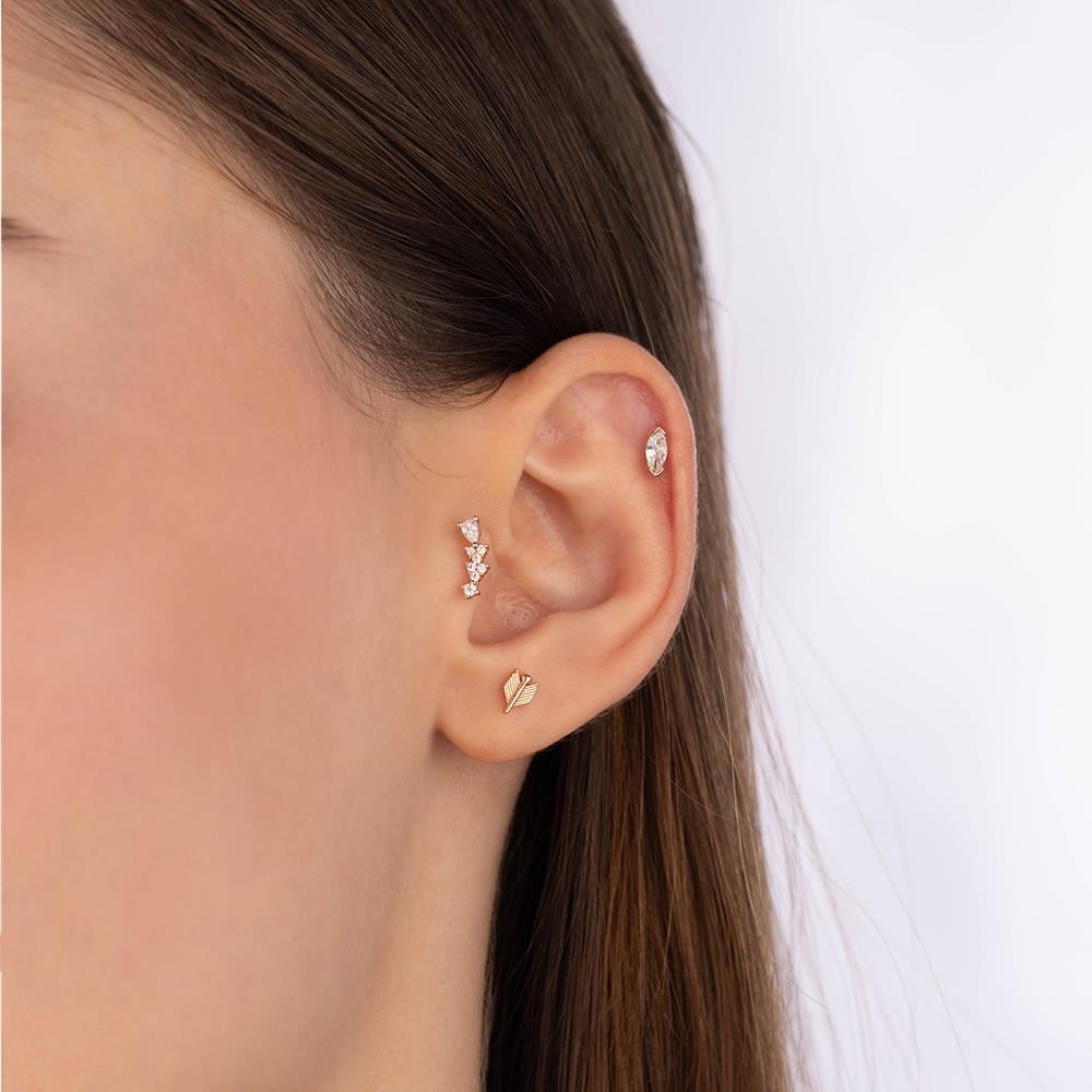 Triangle tragus hotsell earring