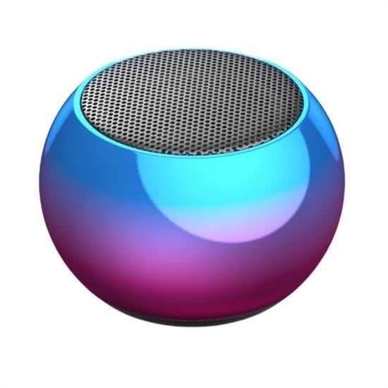 BUFFER® Portatif Taşınabilir Bass Ses Topu Bombası Mini Kablosuz Wireless  Bluetooth Hoparlör Speaker