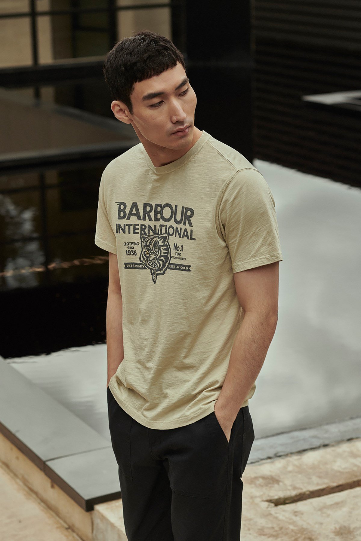 B.Int. Understeer T Shirt ST17 Washed Stone