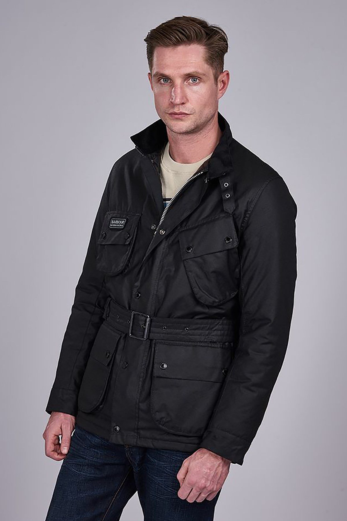 Barbour international sl discount