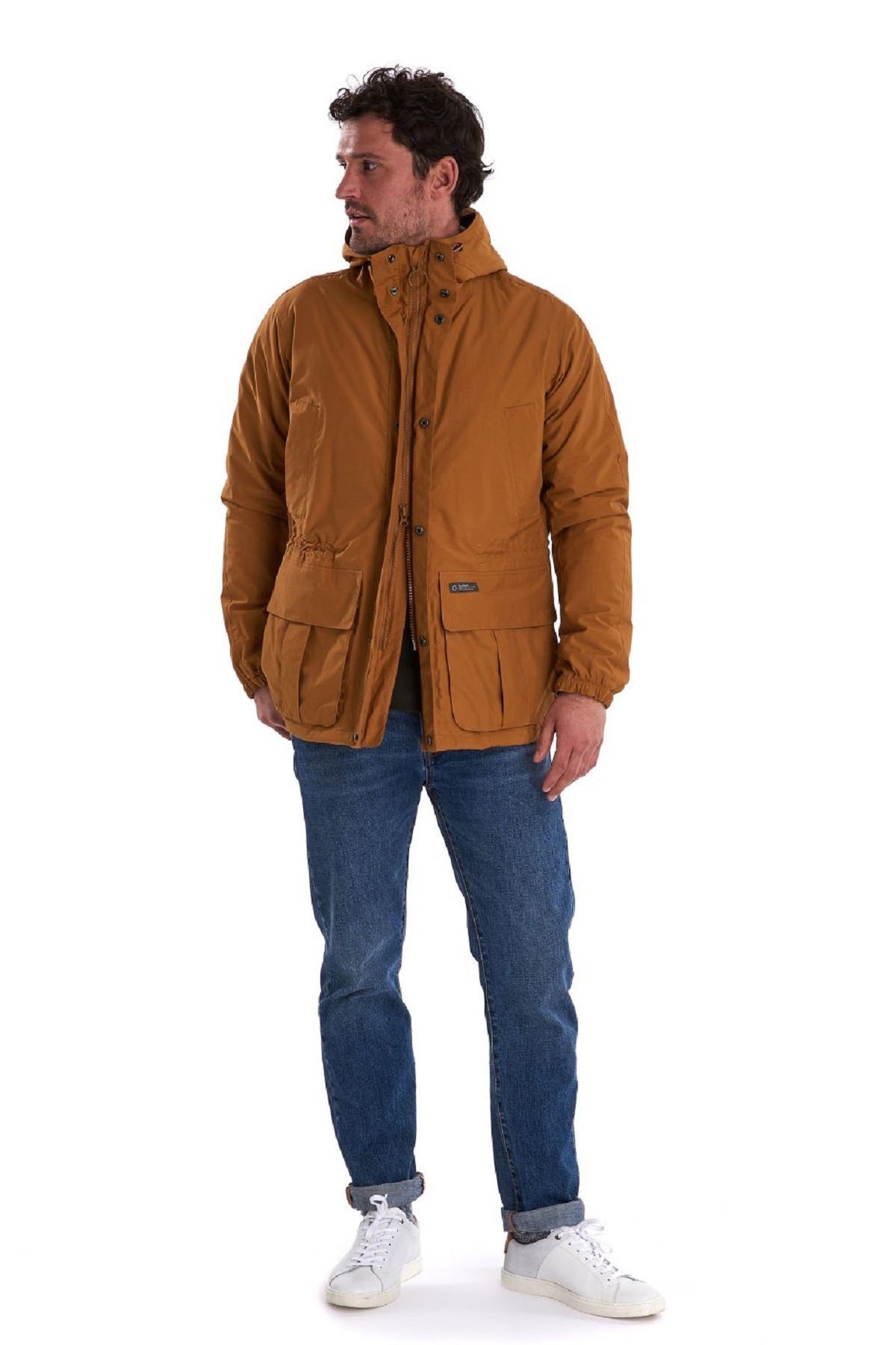 Barbour Ashton Waterproof Ceket YE91 Tumeric