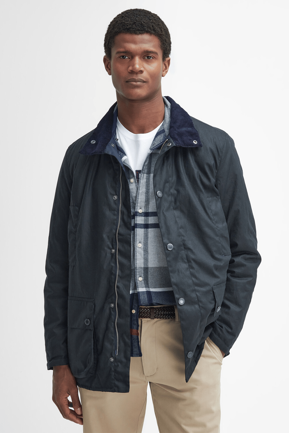 Barbour Beaufort Mac Yağlı Ceket NY92 Navy