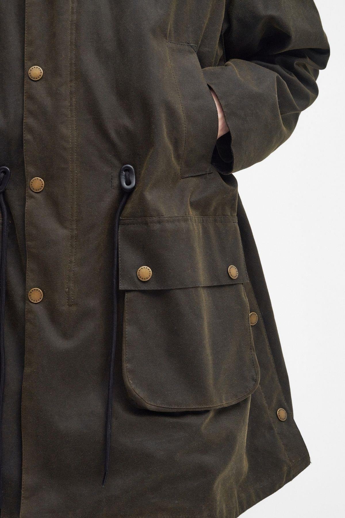 Barbour Bedale Trench Yağlı Ceket OL51 Olive