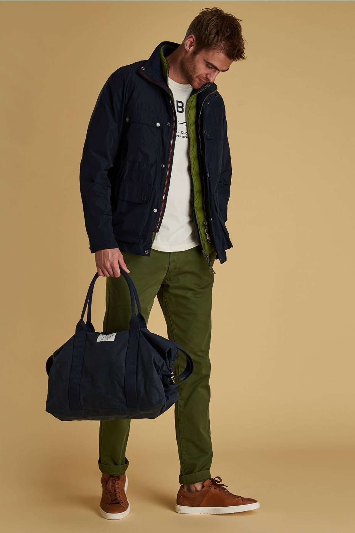 Barbour Bressay T Shirt WH12 Off White