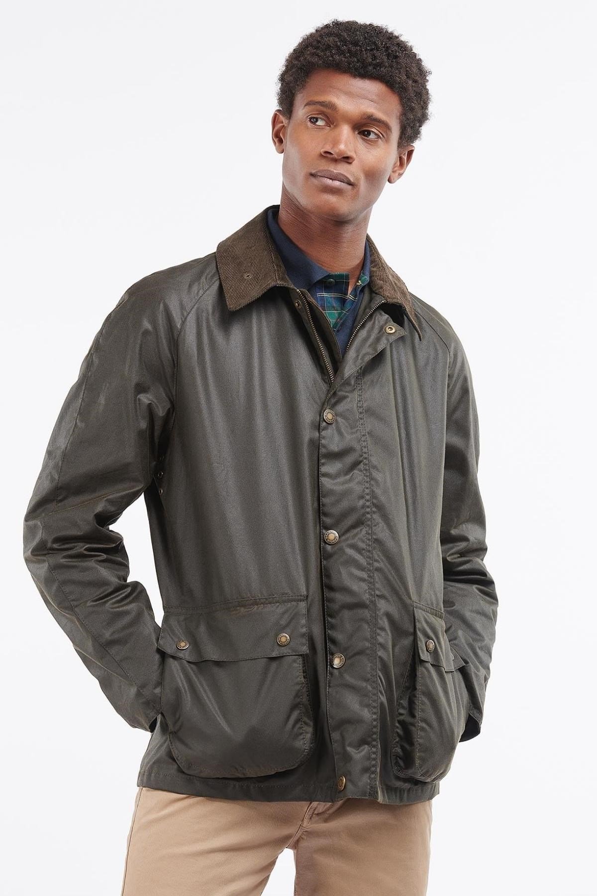 Barbour Crested Strathyre Ya l Ceket OL54 Olive Ivy