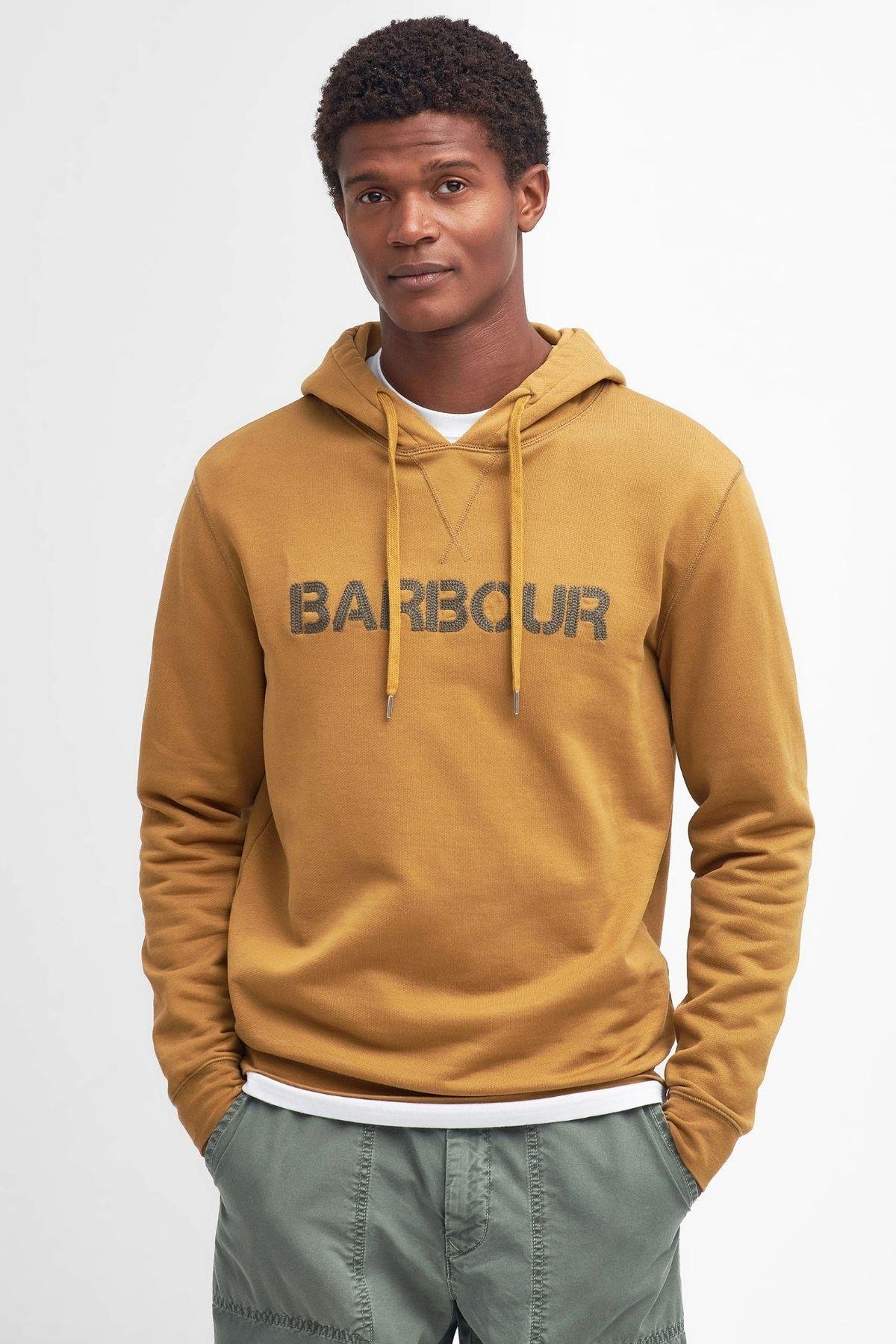 Barbour Farnworth Kapu onlu Sweatshirt YE53 Cumin