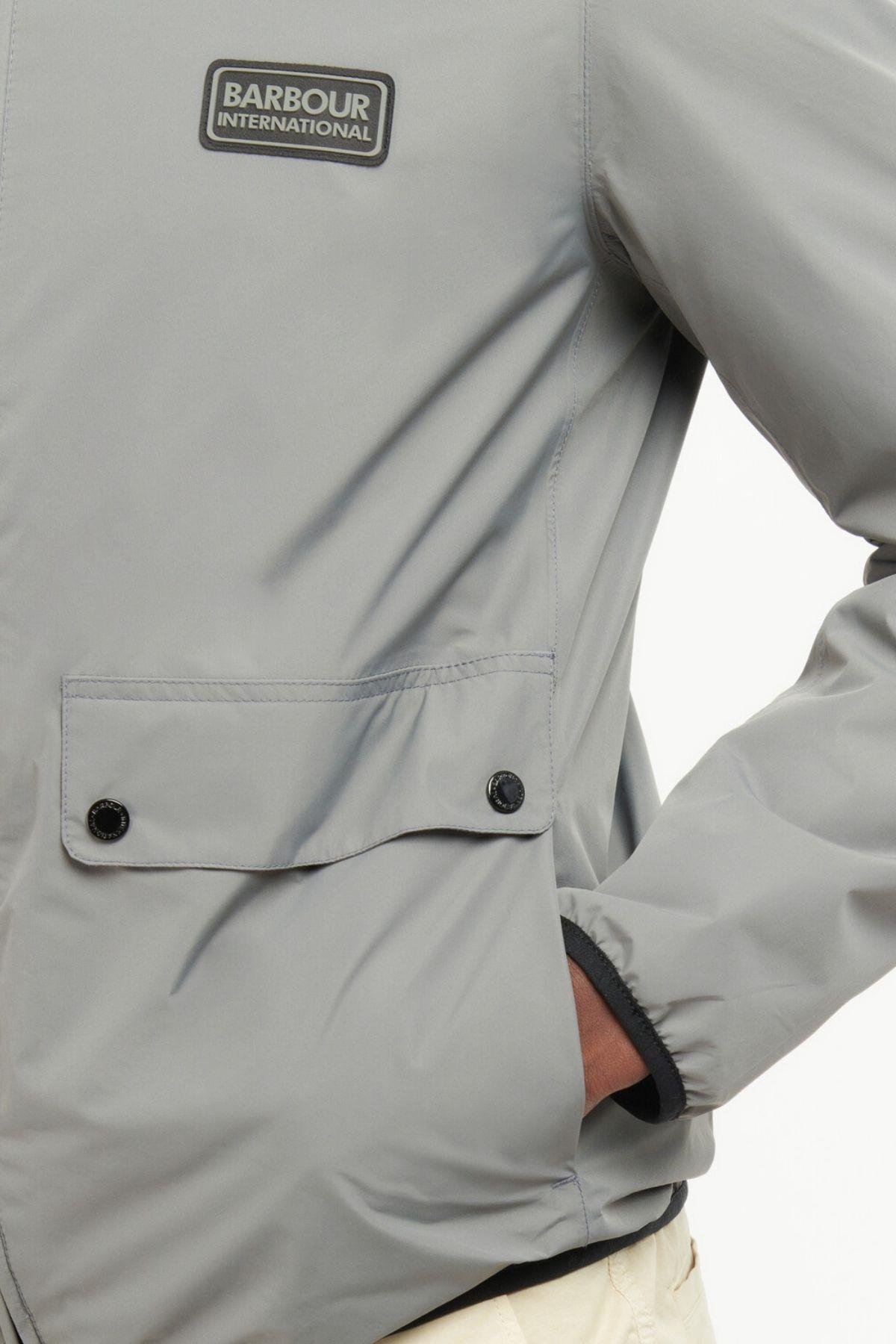 Barbour International Kenetic Muzzo Su Geçirmez Ceket GY72 Gargoyle