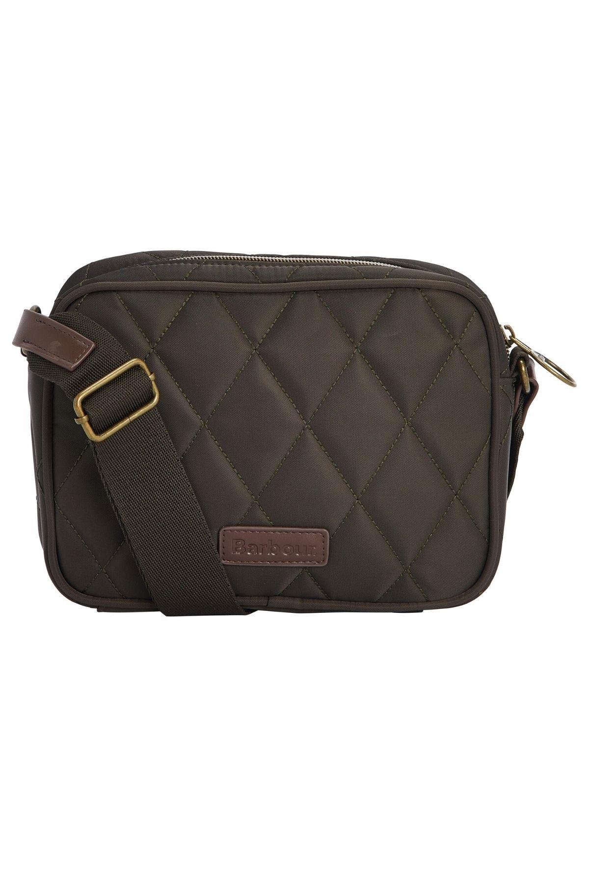 Barbour Quilted Crossbody Canta OL71 Olive