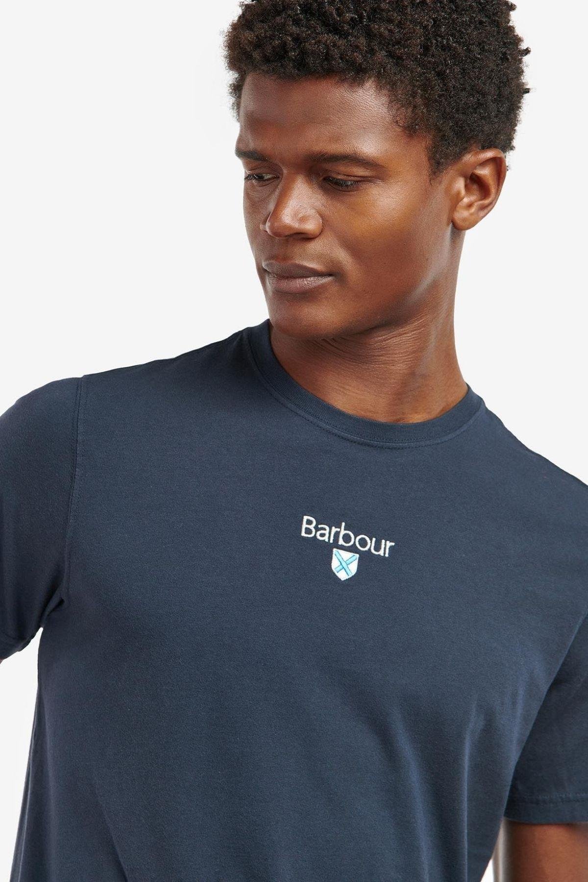 Barbour t cheap shirt navy