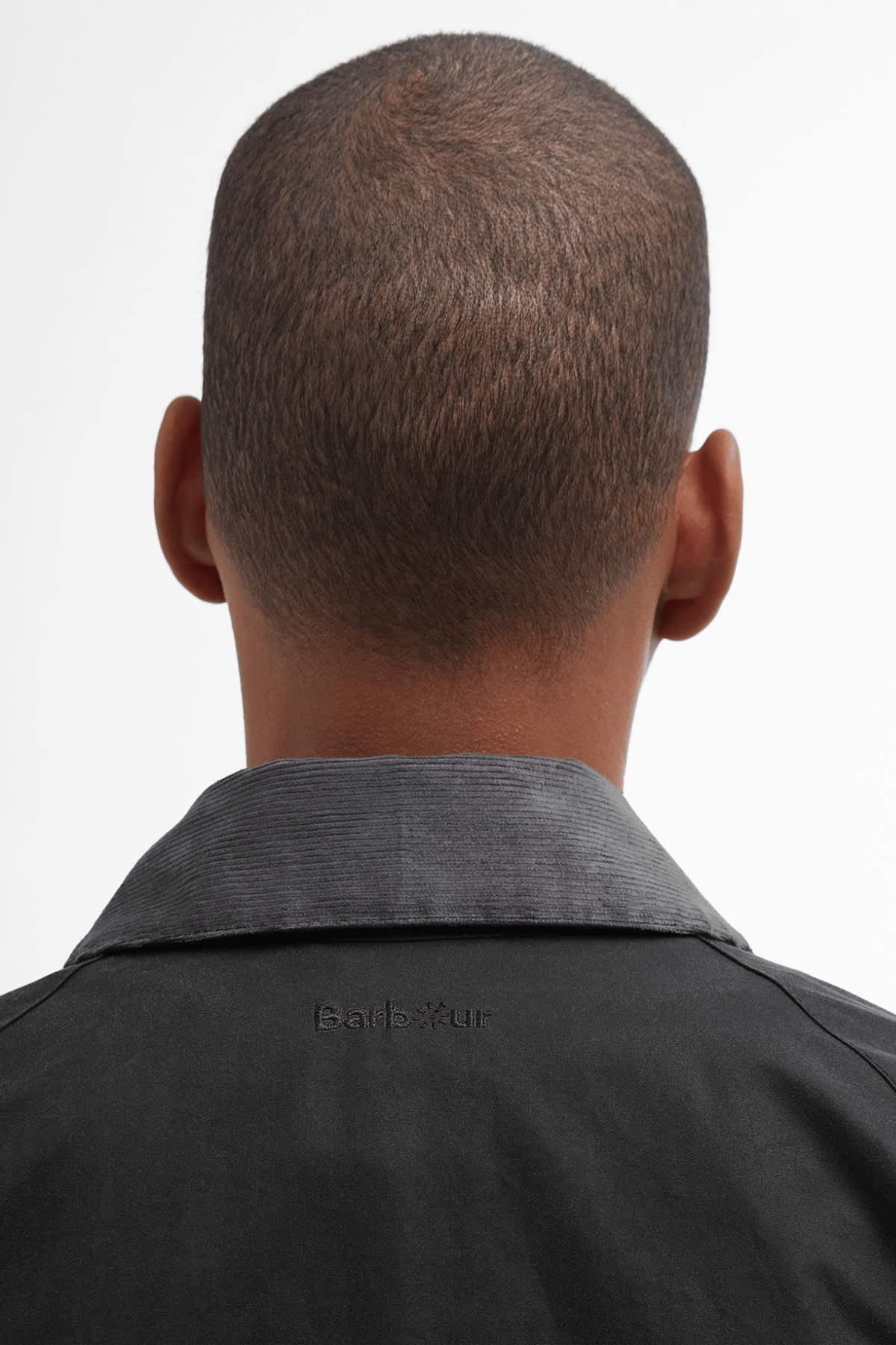 Barbour x Flower Mountain Unisex Oversize Yağlı Ceket GY93 Charcoal