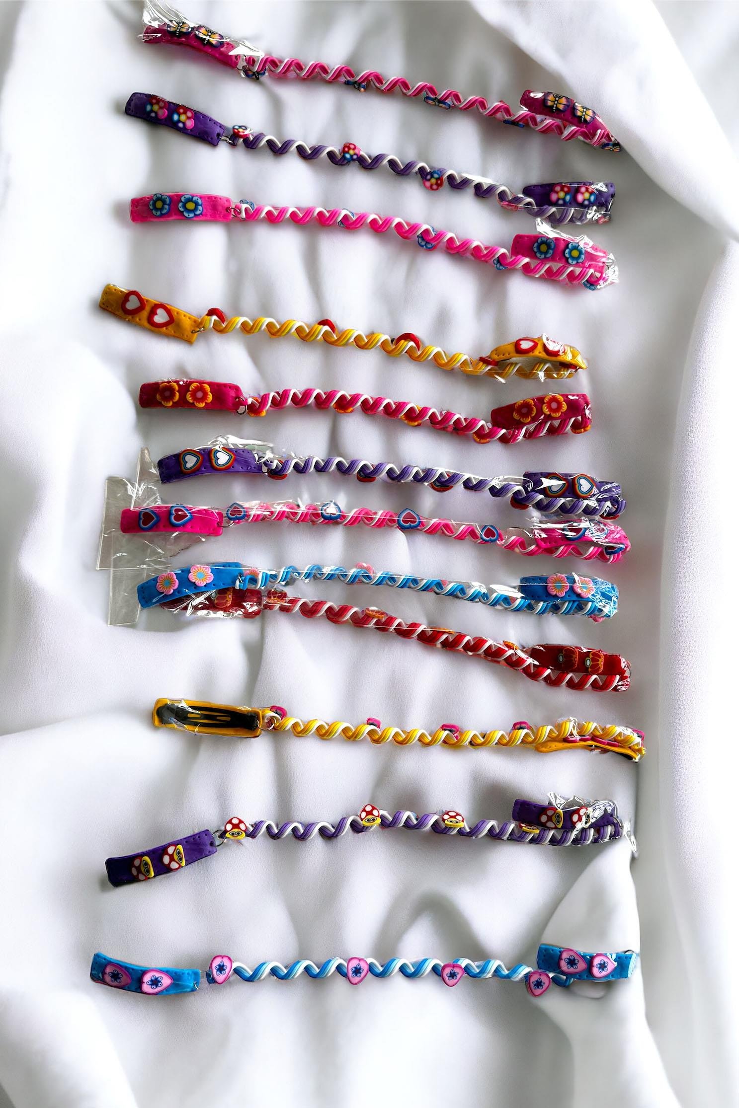 Takıştır Bijuteri Online | 12'li Spiral Yaylı Yan Toka Set