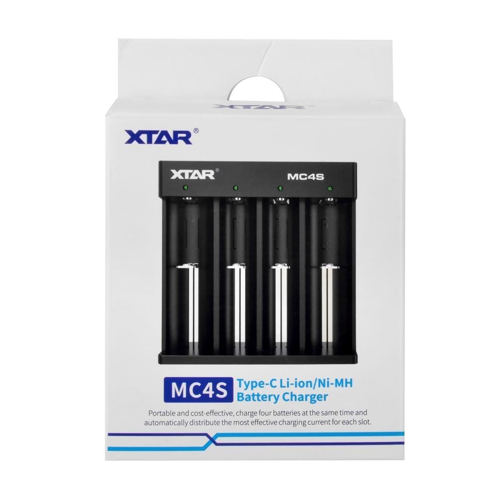 Xtar MC4S Dörtlü Li-ion / NI-CD / NI-MH Pil Şarj Cihazı | Pil Şarj