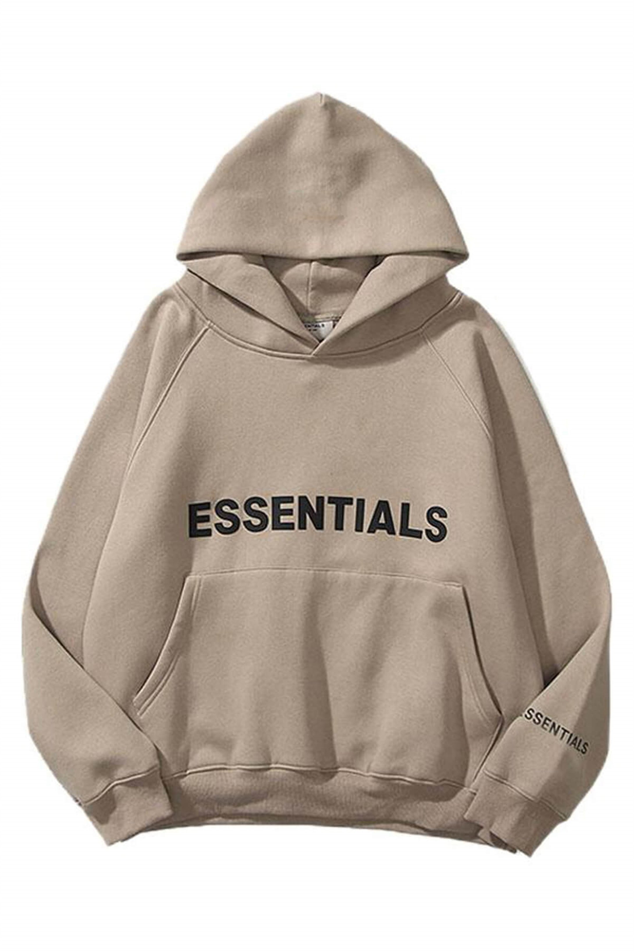 Trendiz Unisex Taş Essentials Sweatshirt Hoodie - Trendiz