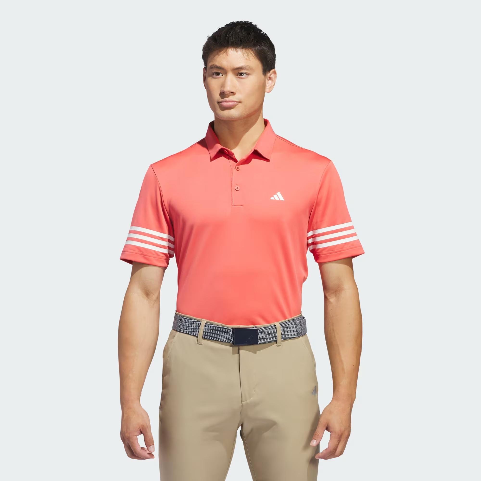 Adidas 3 stripes polo sale