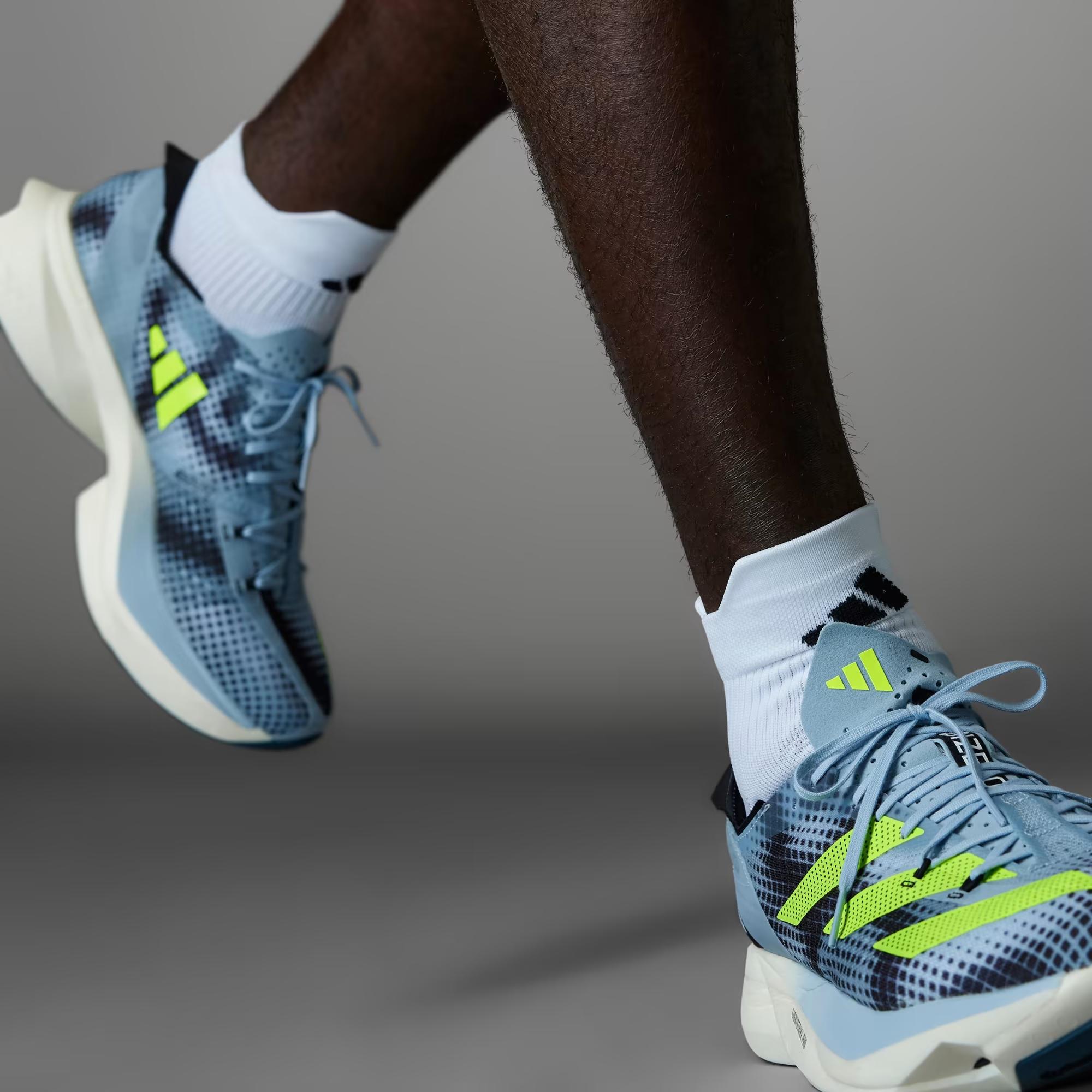 アディダス Adizero Adiospro3スパイクシューズ グレー/イエロー adidas Adizero Adios Pro 3 Erkek Koşu Ayakkabısı IG3132