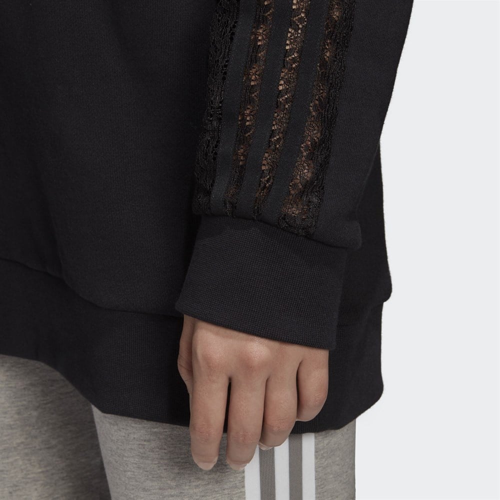 adidas Bellista Trefoil Lace Kad n Sweatshirt FM1752