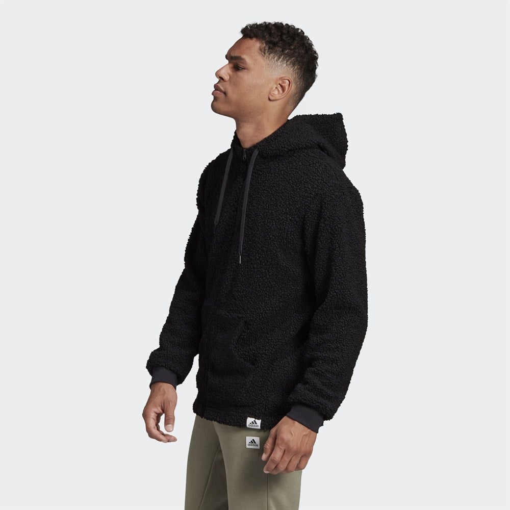 Adidas sherpa deals full zip