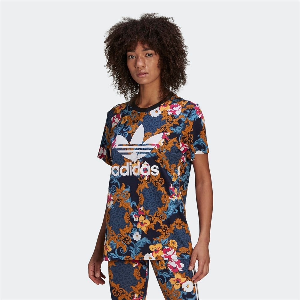 つーとん　レディース　GB S adidas Her Studio London Kadın Tişört GN3353