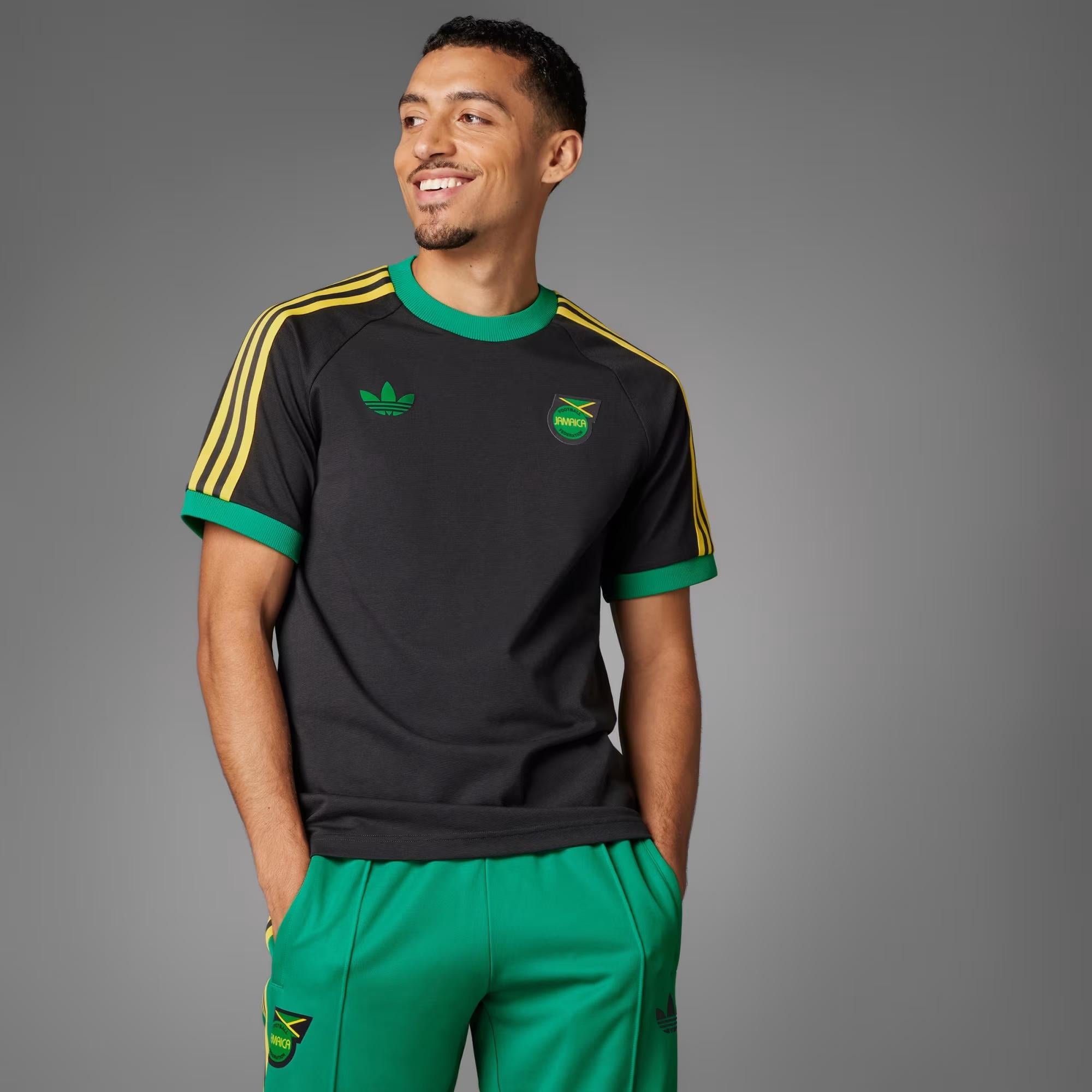 adidas Jamaica Adicolor 3-Stripes Erkek Tişört IT7807