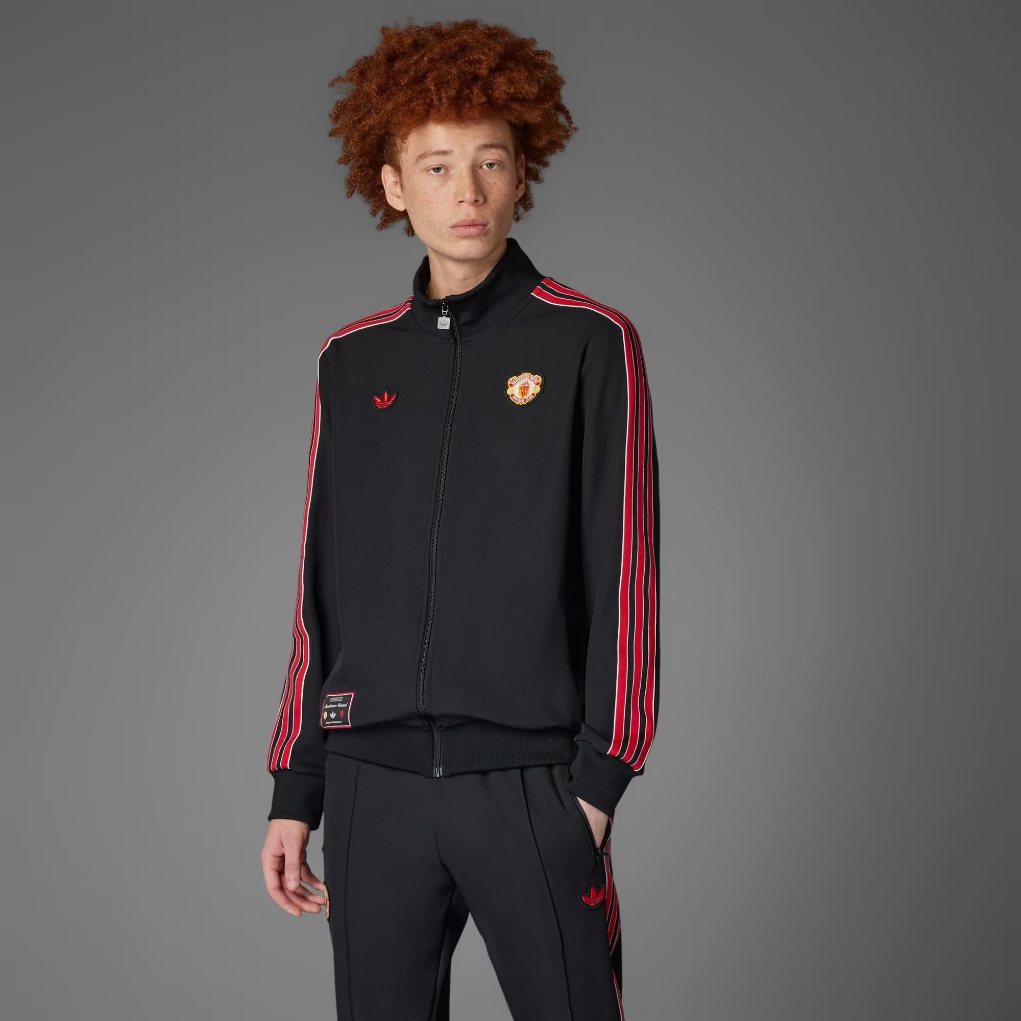 adidas Manchester United Terrace Icons Erkek Sweatshirt JF0358