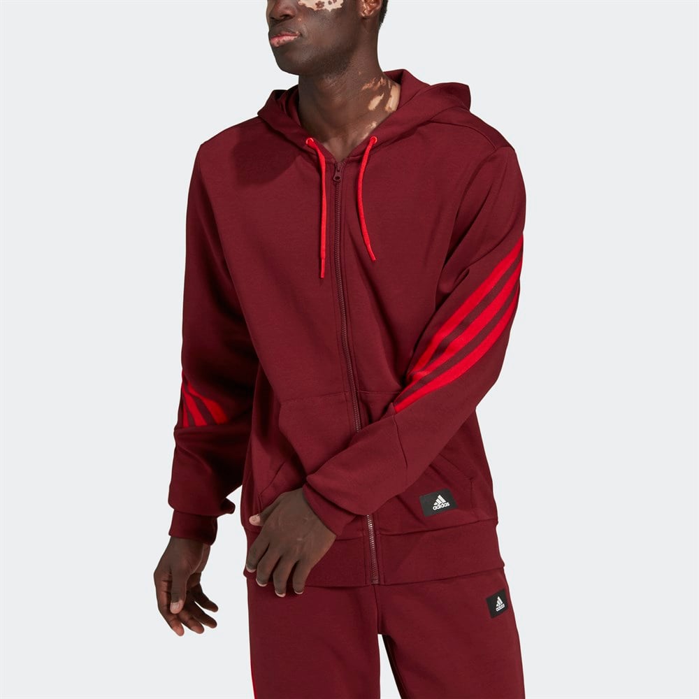 adidas Sportswear Future Icons 3-Stripes Full-Zip Erkek Sweatshirt HC5247
