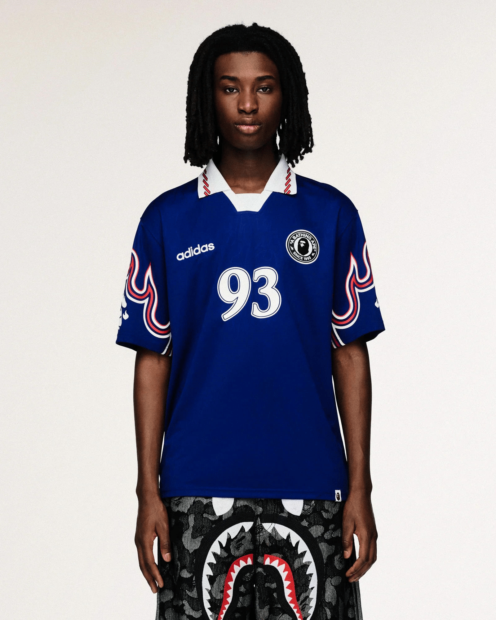adidas SSL Flame Jersey Bape Erkek Forma KF4914 | Dalkılıç Spor