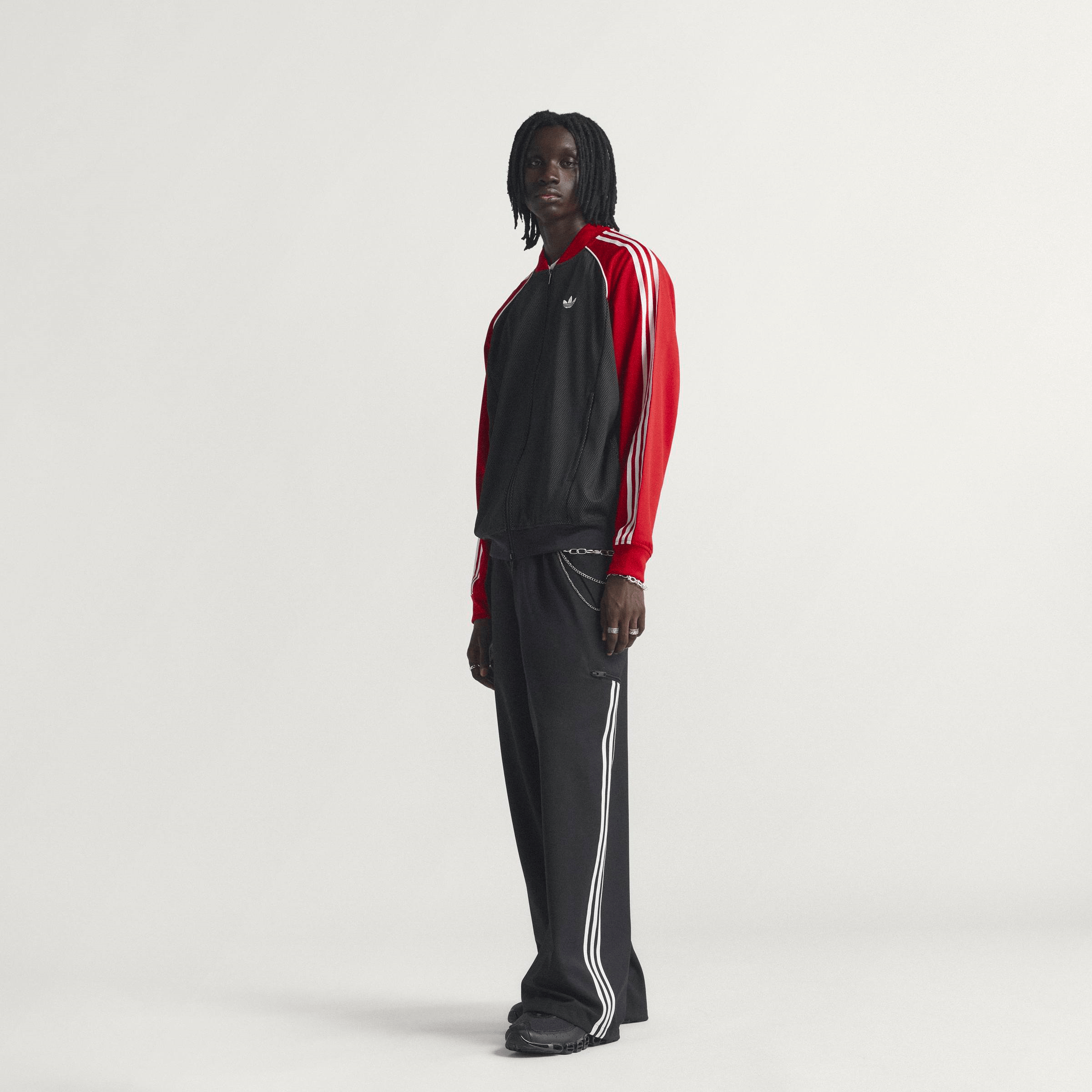 adidas SST Loose Mesh TT Erkek Sweatshirt KE0115 | Dalkılıç Spor
